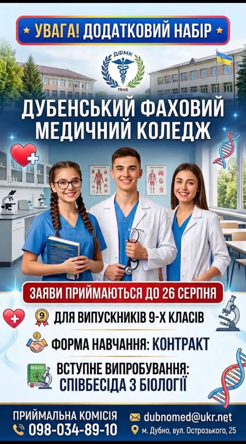 Ви зараз переглядаєте УВАГА! ДОДАТКОВИЙ НАБІР